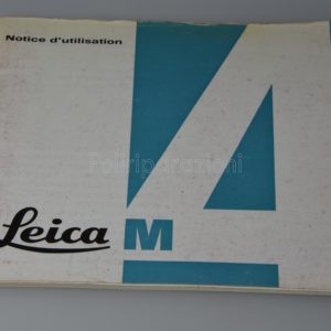 Libretto Istruzioni Leica M4 Francese