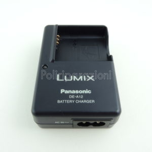 Caricabatteria Lumix DE-A12 per Panasonic LUMIX CGA-S005E FX8 FX9 FX100 LX9