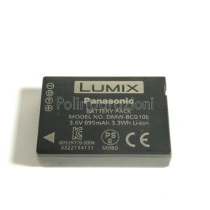 Batteria Lumix DMW-BCG10E 3,6V 895mAh 3,3Wh