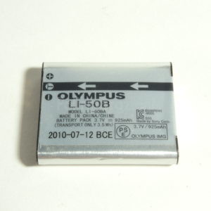 Batteria Olympus LI-50BA 3,7V 925mAh 3,5Wh
