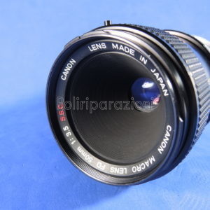 Obbiettivo Canon Macro Lens FD 50mm f 1:3,5 S.S.C.