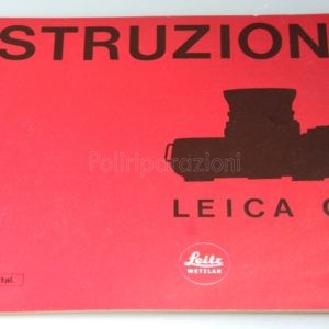 Libretto Istruzioni Leica CL Italiano